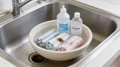 Come pulire gli strofinacci da cucina molto sporchi