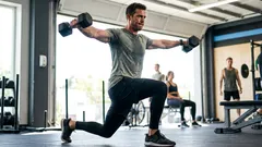 I 5 migliori esercizi con i manubri per glutei e spalle